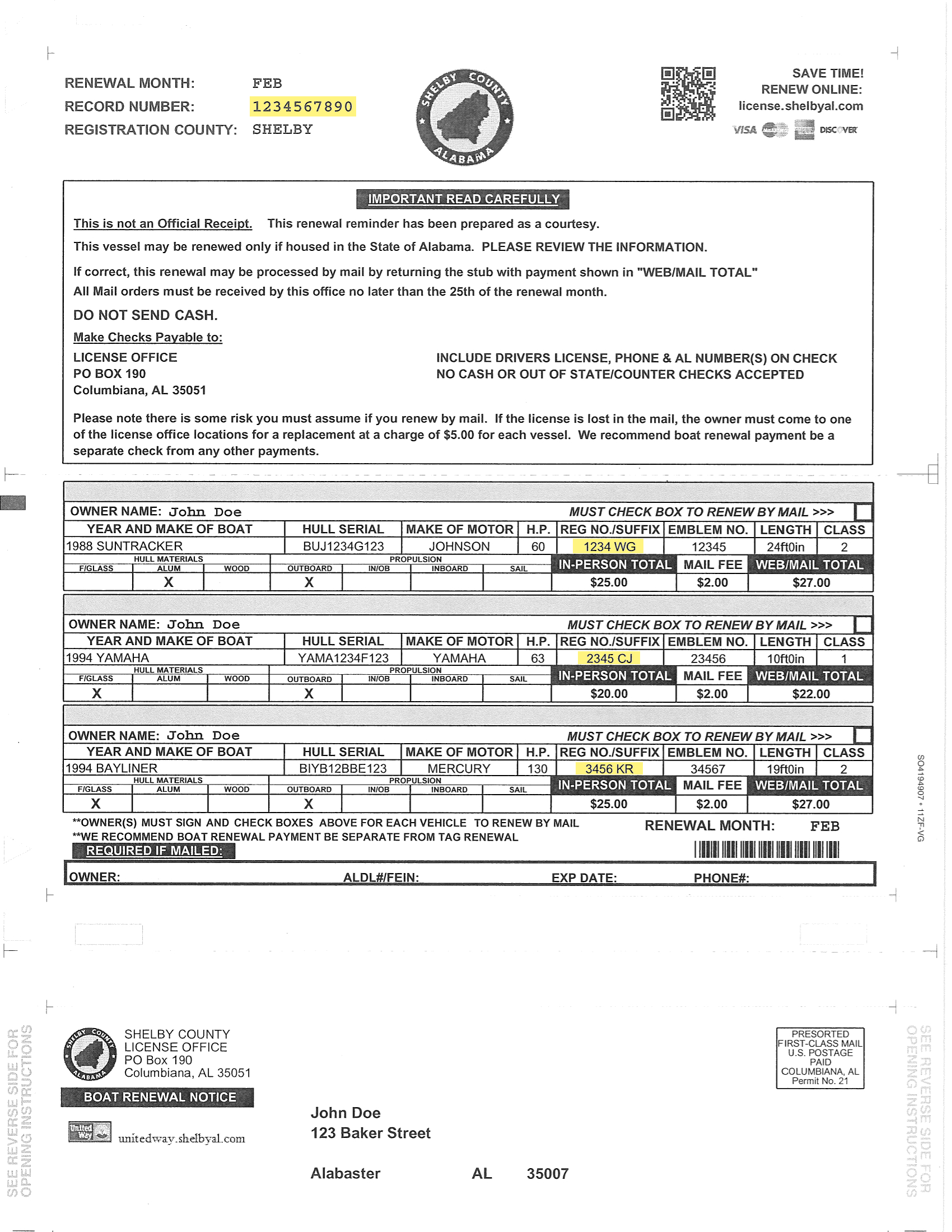 Shelby County Online Services